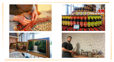 RCEP博览会国家馆介绍 伊朗国家馆运营商与纺织品购销商人默罕默德